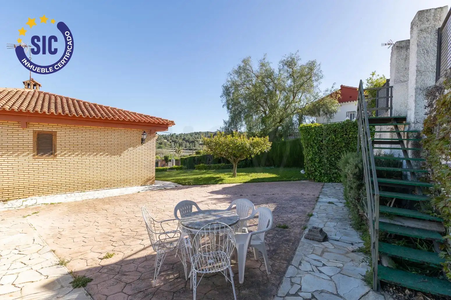 Jardín de Casa o chalet en venta en Chiva con Jardín privado