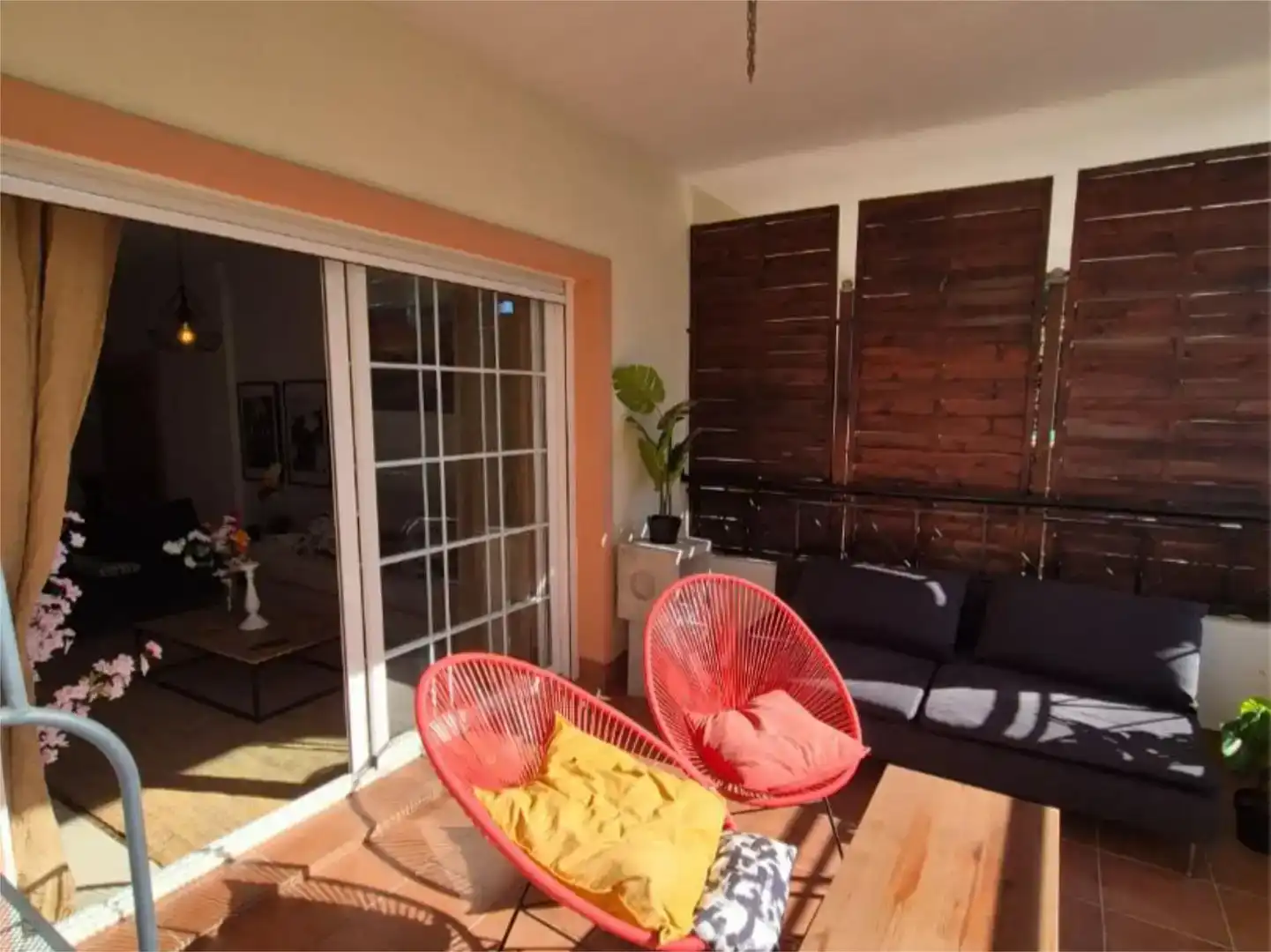 Terrace of Flat for sale in Marbella  with Air Conditioner, Swimming Pool and Balcony