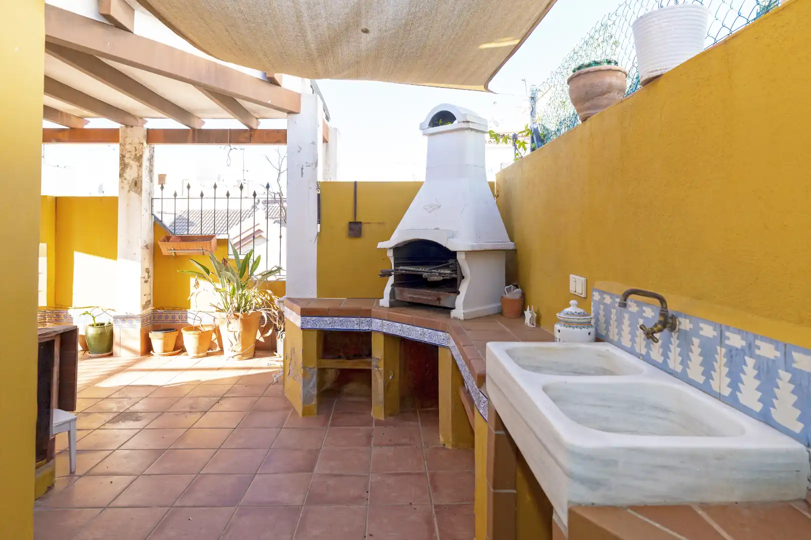 Garten von Dachboden zum Verkauf in Málaga mit Klimaanlage, Heizung und Terrasse