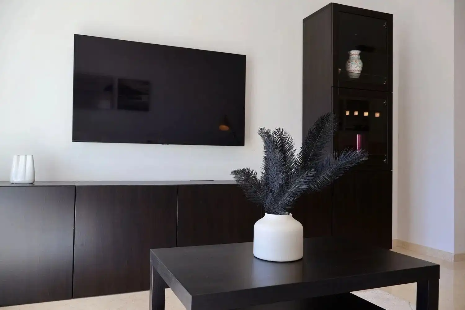 Sala d'estar de Àtic de lloguer en Marbella amb Aire condicionat, Calefacció i Terrassa