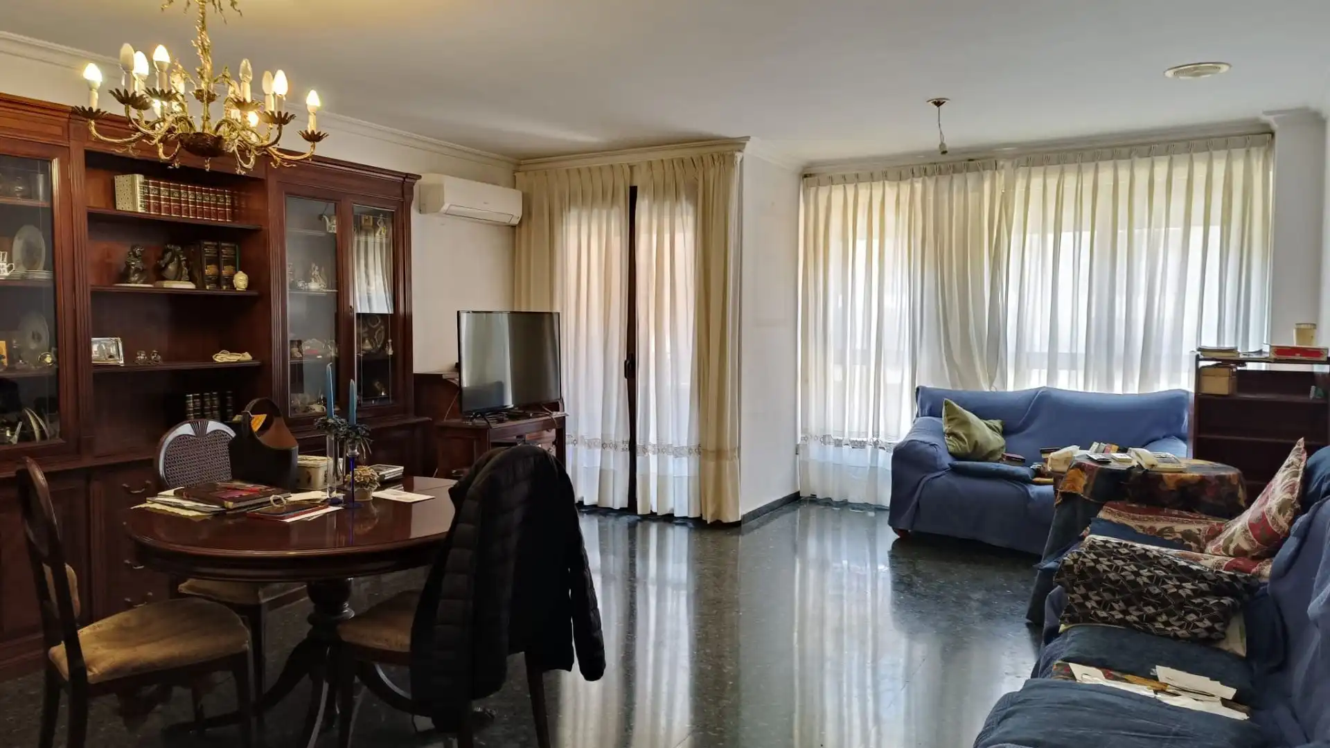 Living room of Flat for sale in  Valencia Capital