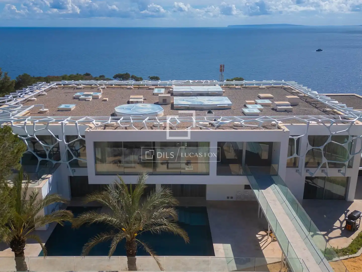 Exterior view of Houses for sale in Santa Eulària des Riu  with Air Conditioner, Heating and Private garden