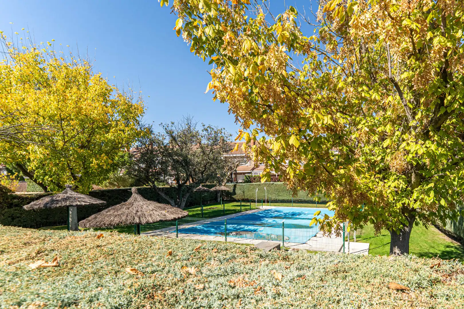 Piscina de Casa adosada en venda en Las Matas  - Peñascales