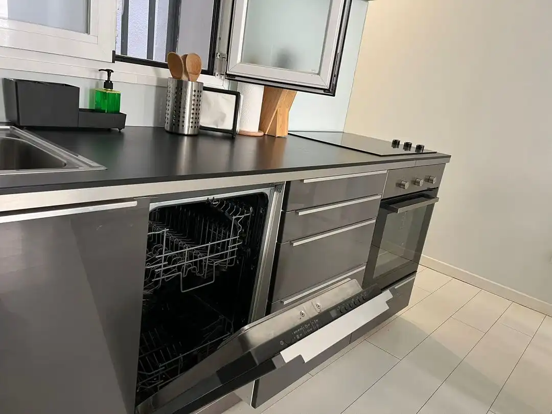 Kitchen of Flat for rent in Madrid  with Heating and Terrace