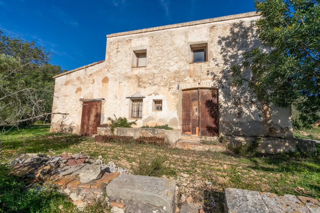 Vista exterior de Casa o xalet en venda en Tortosa amb Calefacció, Jardí privat i Terrassa