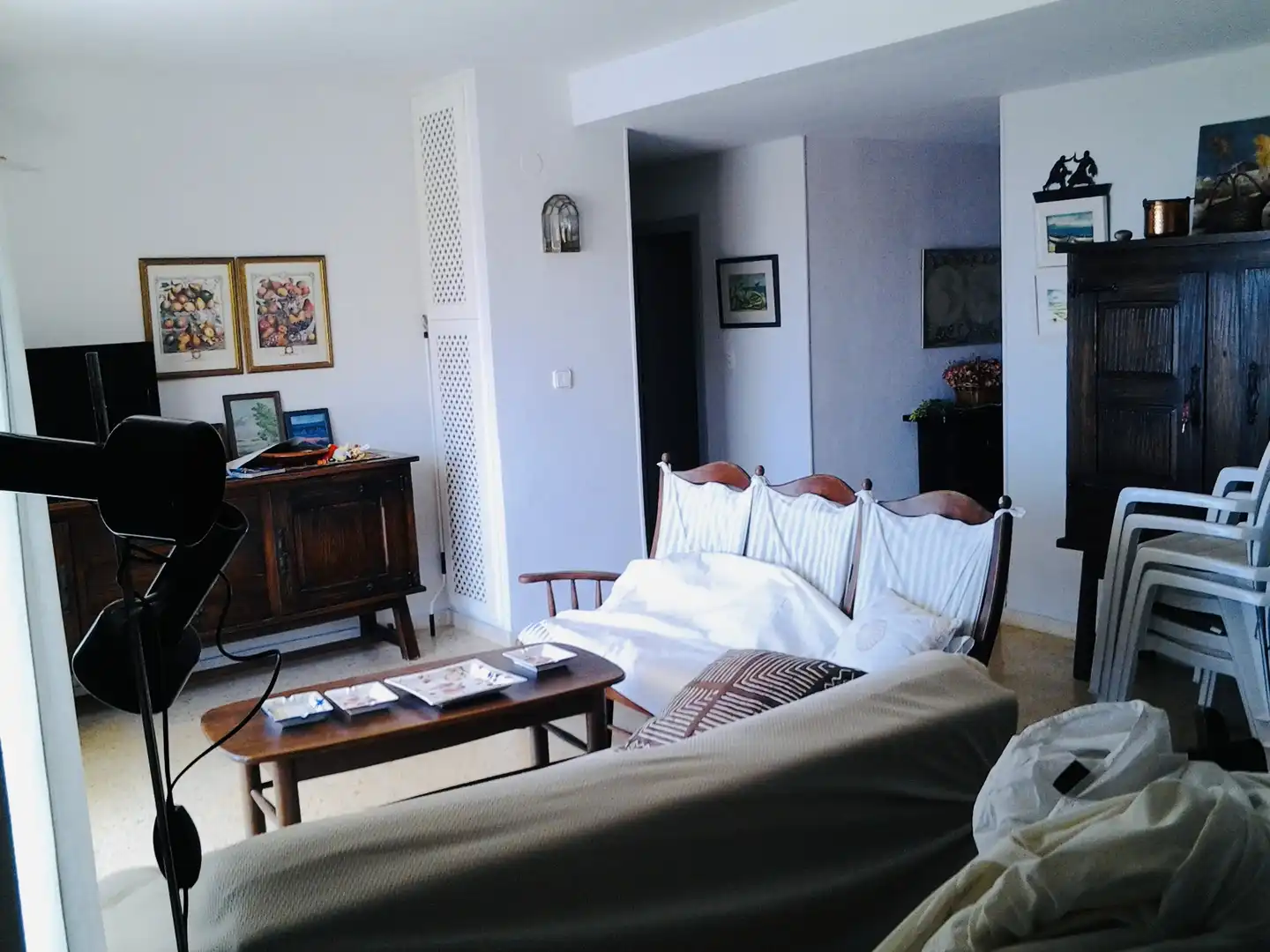 Living room of Apartments for sale in Dénia  with Heating, Terrace and Furnished