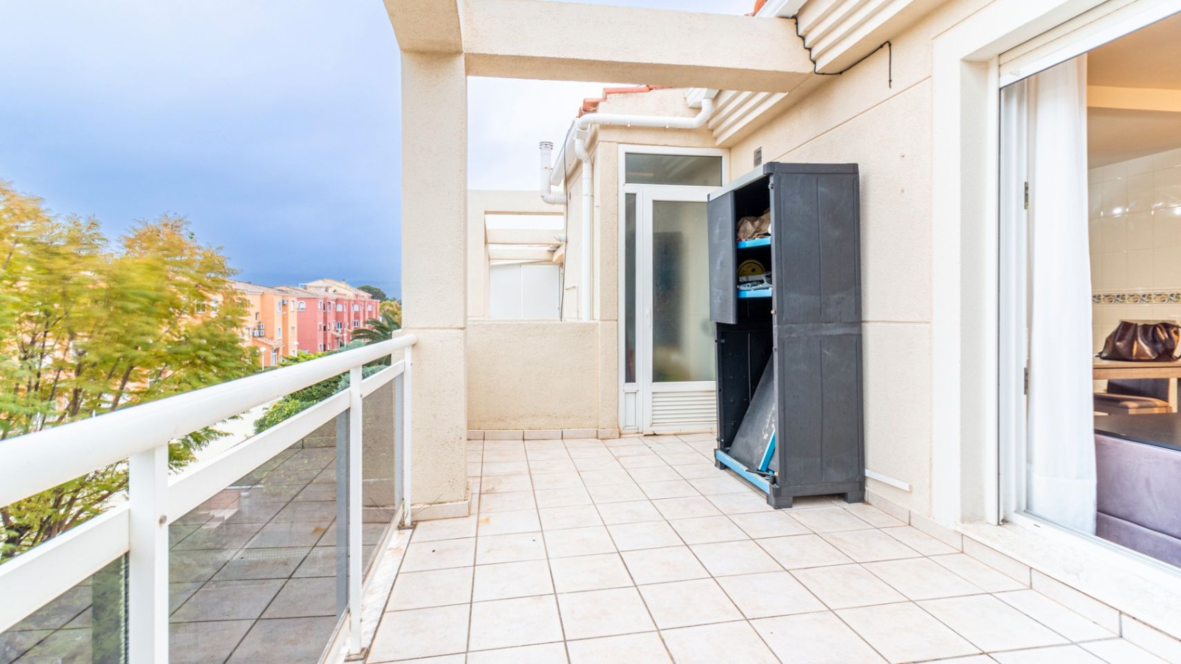 Terraza de Ático en venta en Dénia con Aire acondicionado, Calefacción y Jardín privado