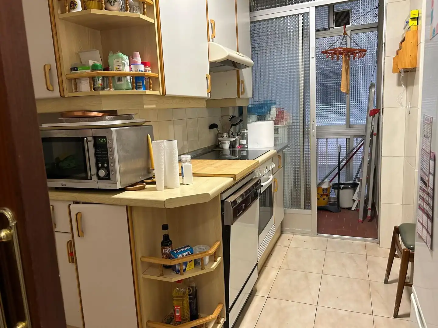 Cocina de Piso para compartir en Madrid con Amueblado