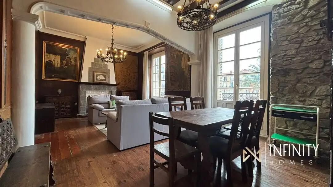 Dining room of Flat for rent in Bilbao   with Balcony