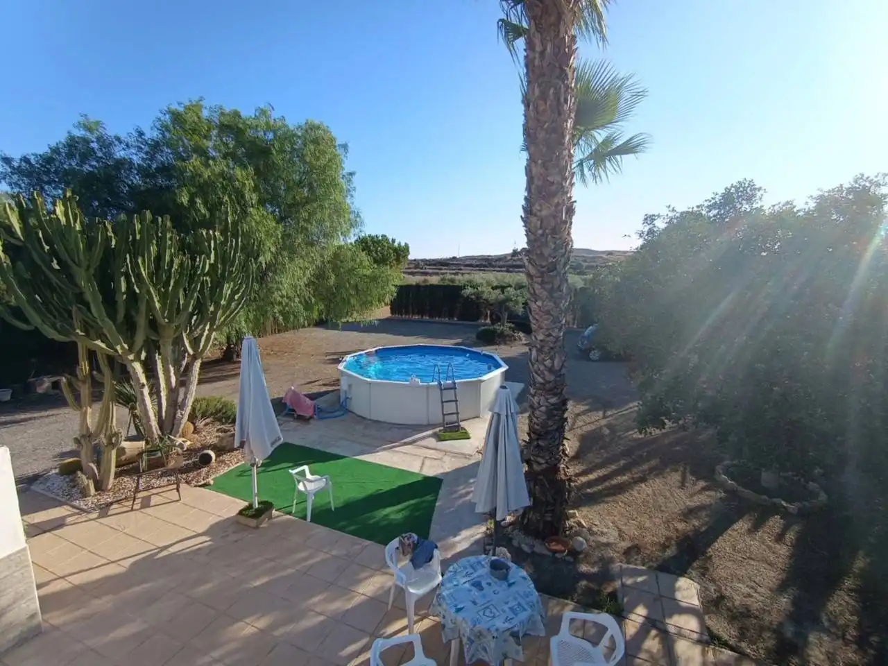 Piscina de Finca rústica en venta en Elche / Elx con Terraza y Amueblado