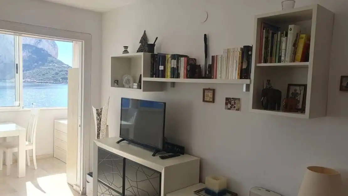 Sala d'estar de Apartament en venda en Calpe / Calp amb Aire condicionat i Terrassa