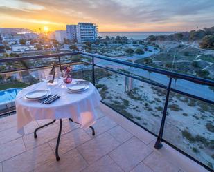 Terrace of Apartment for sale in Villajoyosa / La Vila Joiosa  with Air Conditioner, Private garden and Terrace