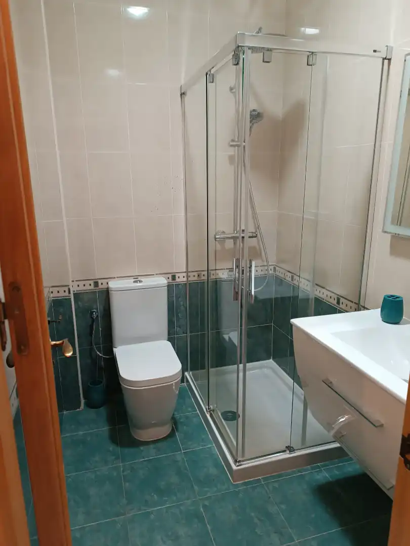 Bany de Casa o xalet en venda en La Guijarrosa amb Aire condicionat, Terrassa i Moblat