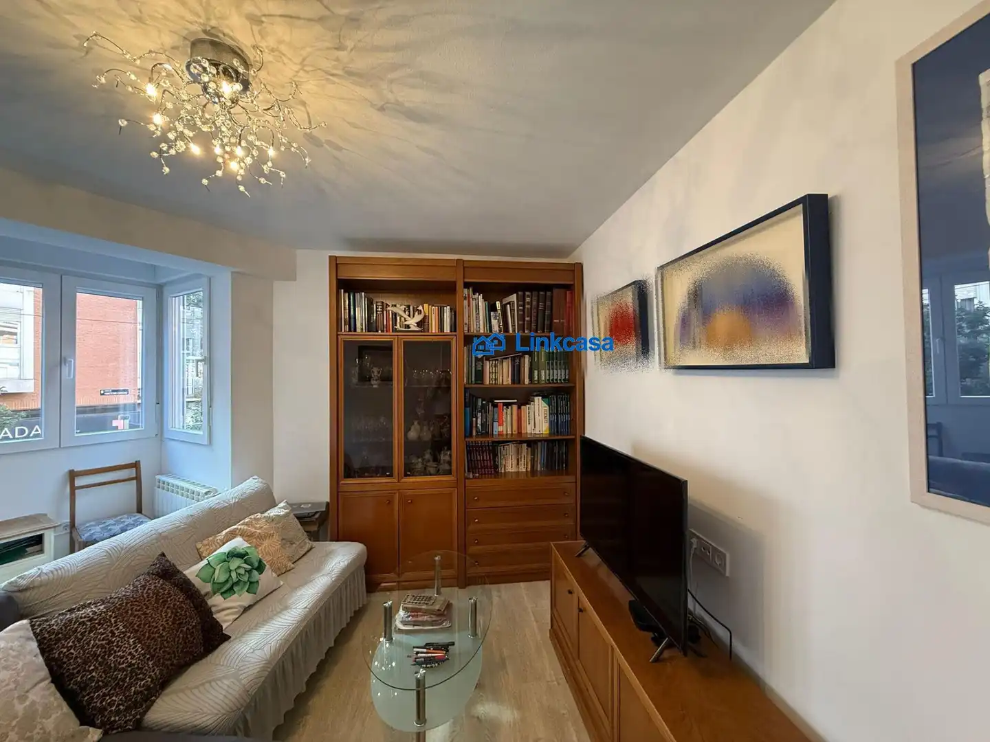 Sala de estar de Piso en venta en Madrid con Aire acondicionado, Calefacción y Terraza