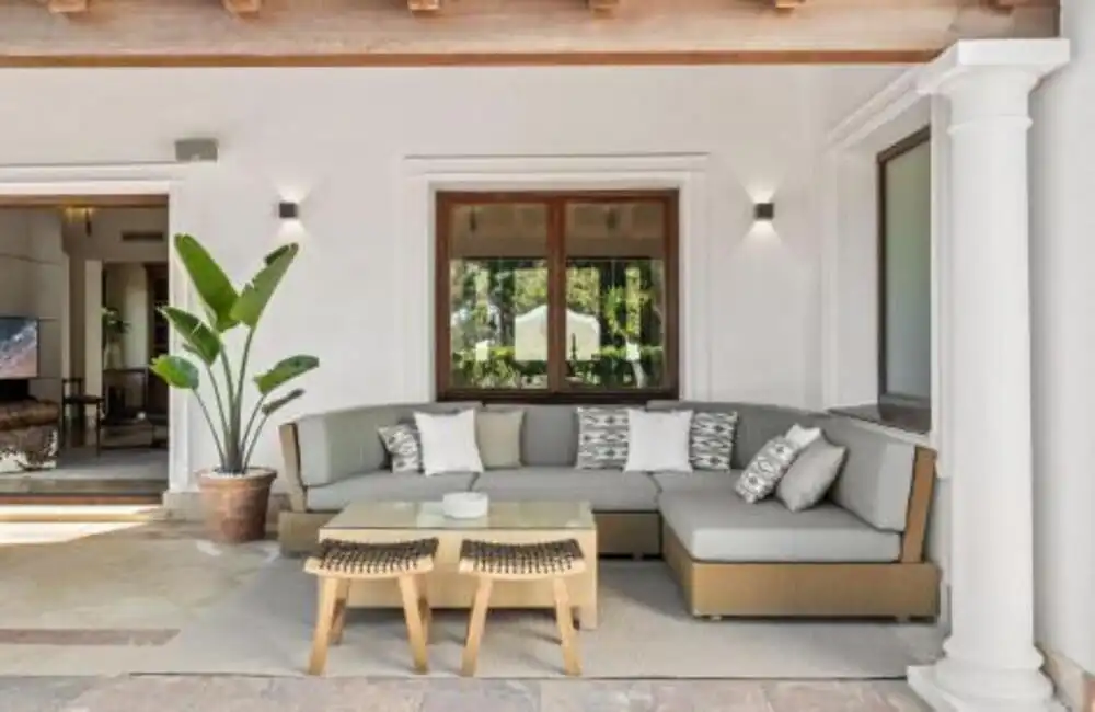 Terrace of Houses for rent in Marbella  with Air Conditioner, Private garden and Terrace