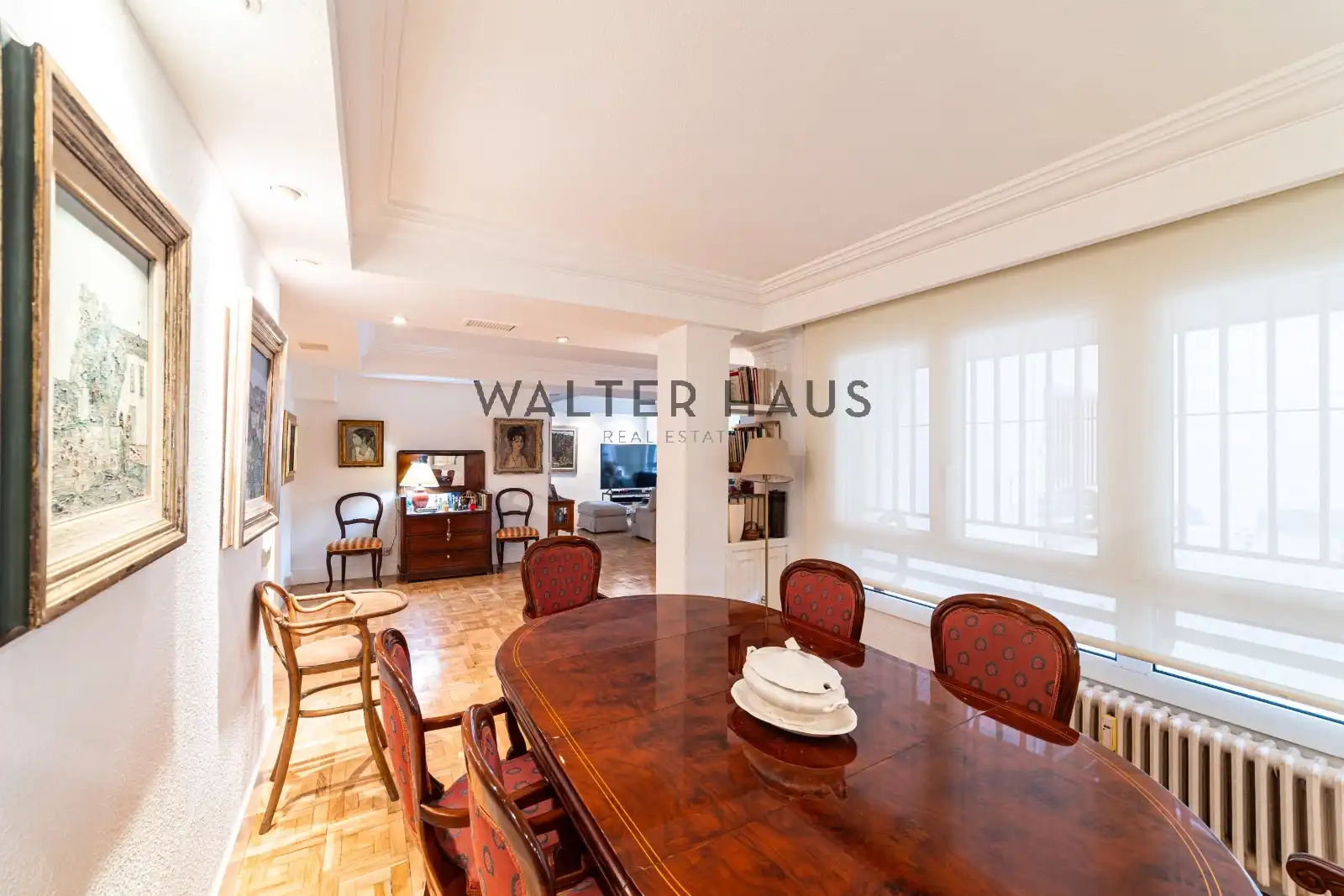 Dining room of Flat for sale in Madrid  with Air Conditioner, Heating and Terrace