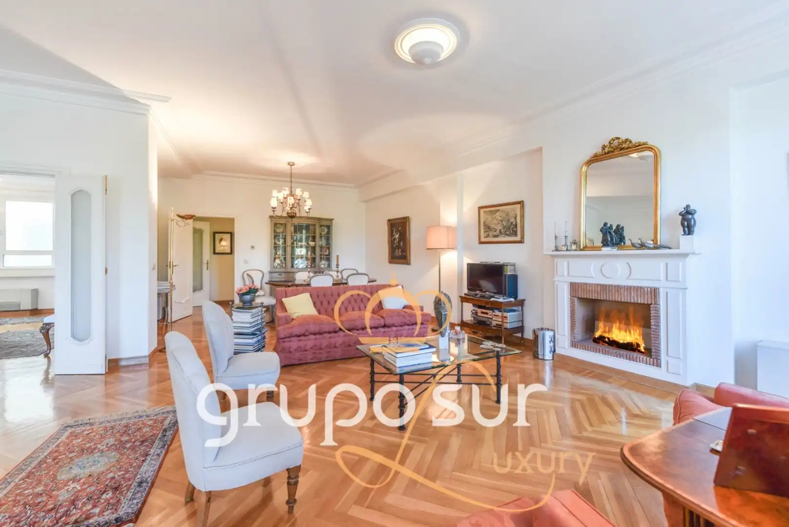 Sala d'estar de Pis en venda en Valladolid amb Calefacció, Parquet i Terrassa