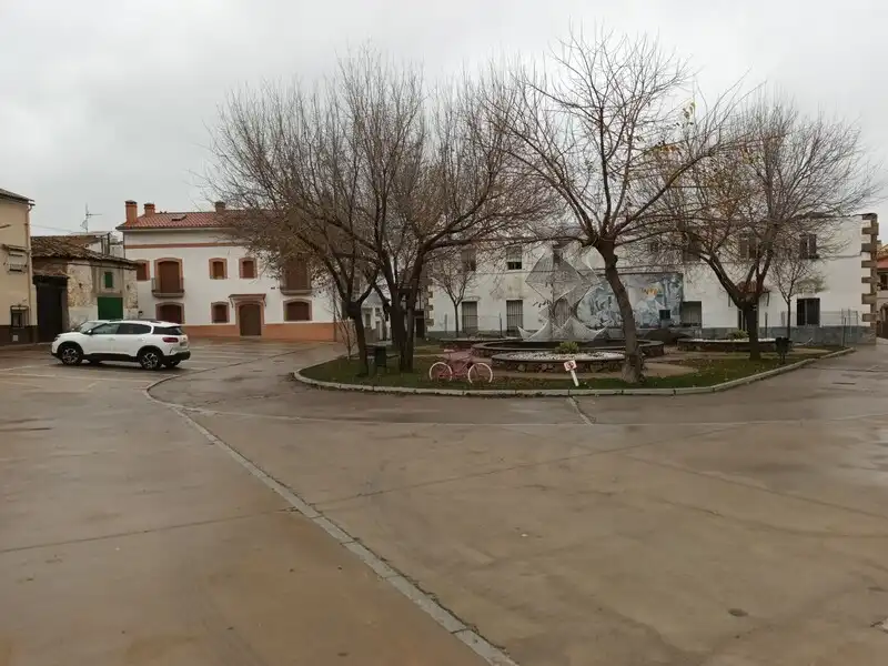 Vista exterior de Casa o chalet en venta en Aldeanueva del Camino con Piscina