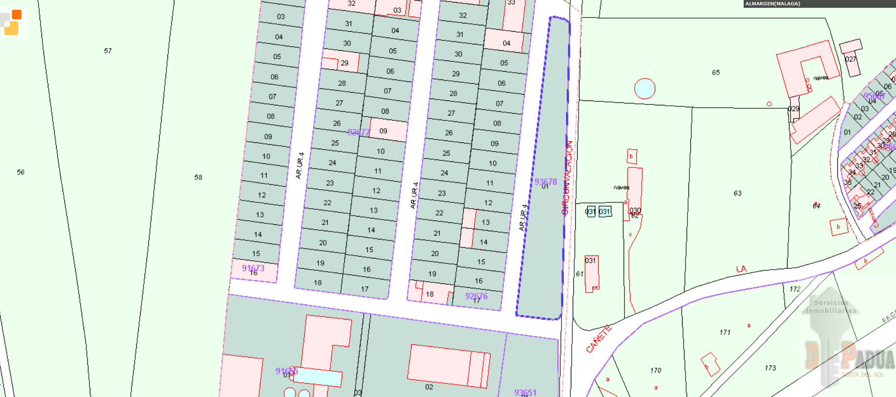 Terreny industrial en venda a Poligono El Calvillo , Almargen