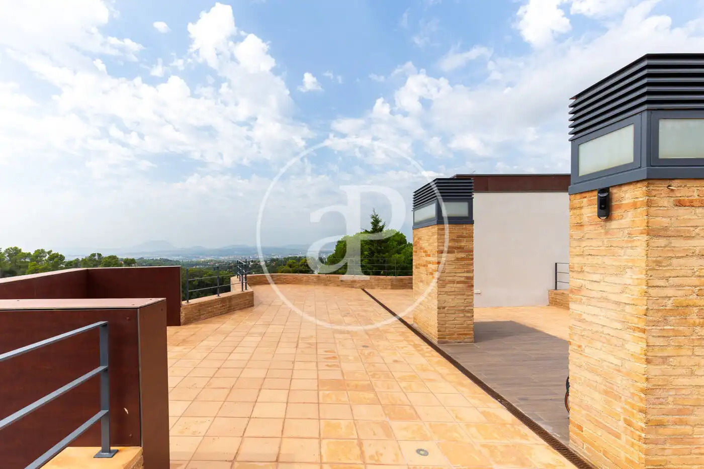 Terrace of Houses for sale in Sant Cugat del Vallès  with Air Conditioner, Heating and Private garden