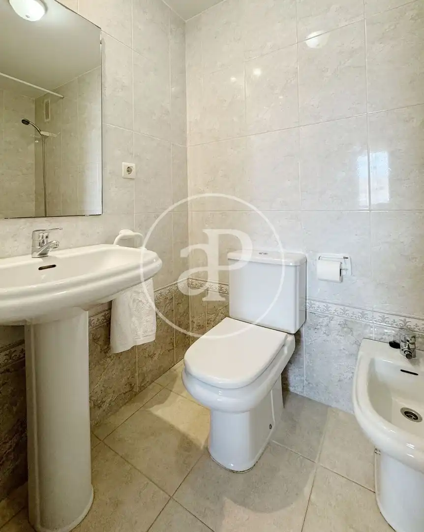 Baño de Piso de alquiler en Jávea / Xàbia con Aire acondicionado, Calefacción y Jardín privado