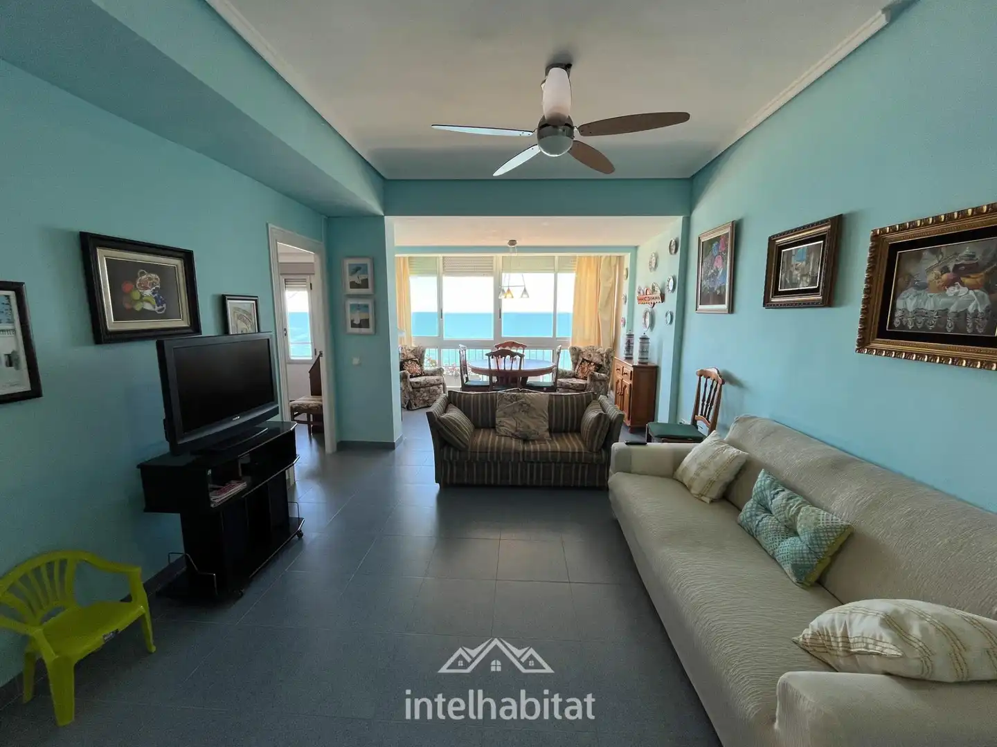 Living room of Apartments for rent in Cullera  with Furnished
