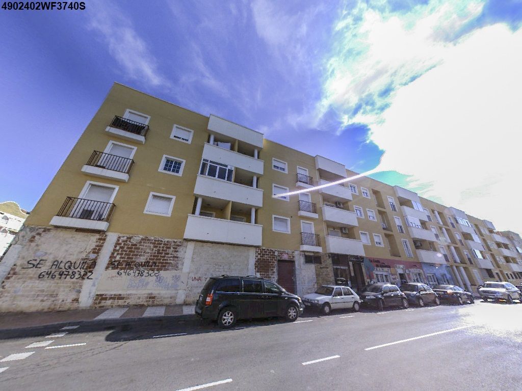 Vista exterior de Garatge en venda en Roquetas de Mar