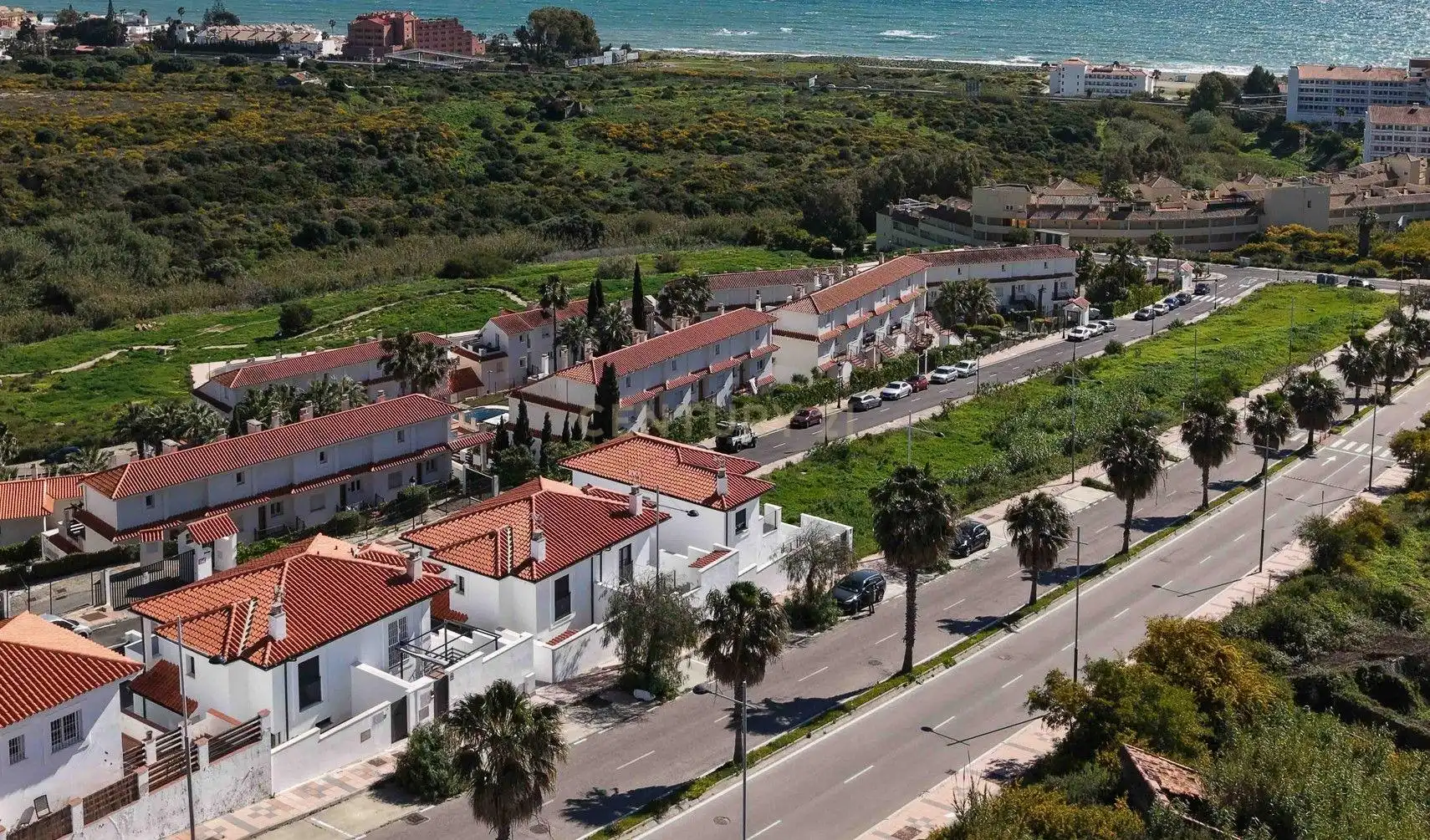 Vista exterior de Casa o chalet en venta en Manilva con Lavadora