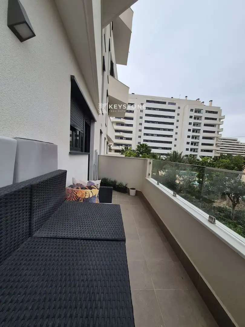 Terrasse von Wohnung zur Miete in Alicante / Alacant mit Klimaanlage, Heizung und Terrasse