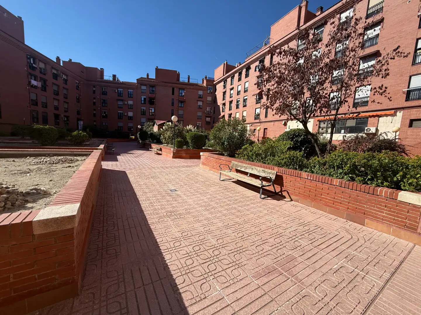 Terrasse von Wohnung zum Verkauf in Madrid mit Klimaanlage, Heizung und Privatgarten