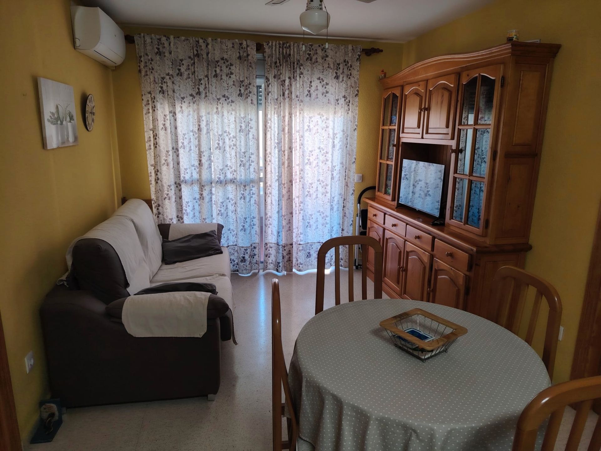 Dormitori de Pis en venda en Canet d'En Berenguer amb Aire condicionat, Terrassa i Moblat