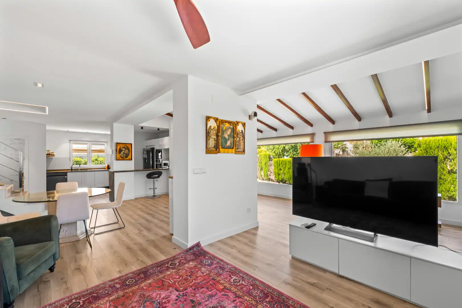 Living room of Houses for sale in Mutxamel  with Air Conditioner, Heating and Private garden