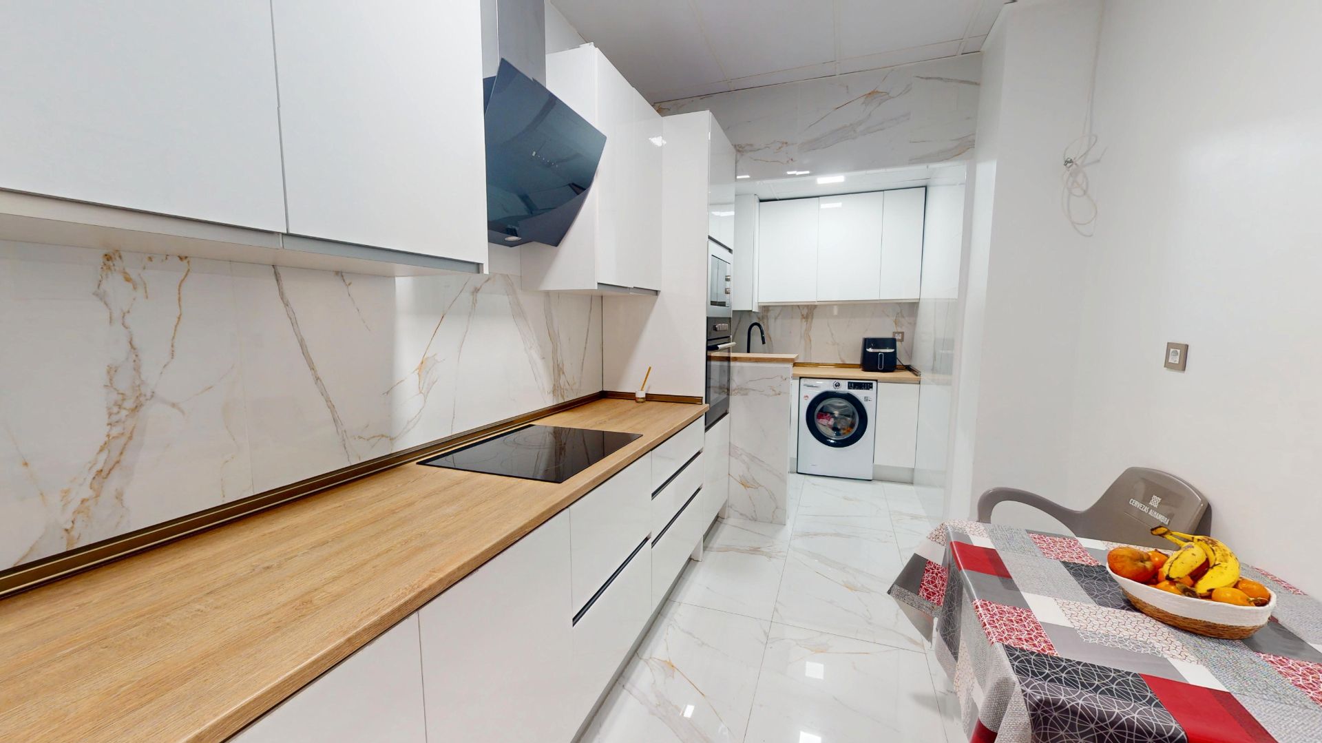 Cuina de Planta baixa en venda en Villajoyosa / La Vila Joiosa amb Aire condicionat i Moblat