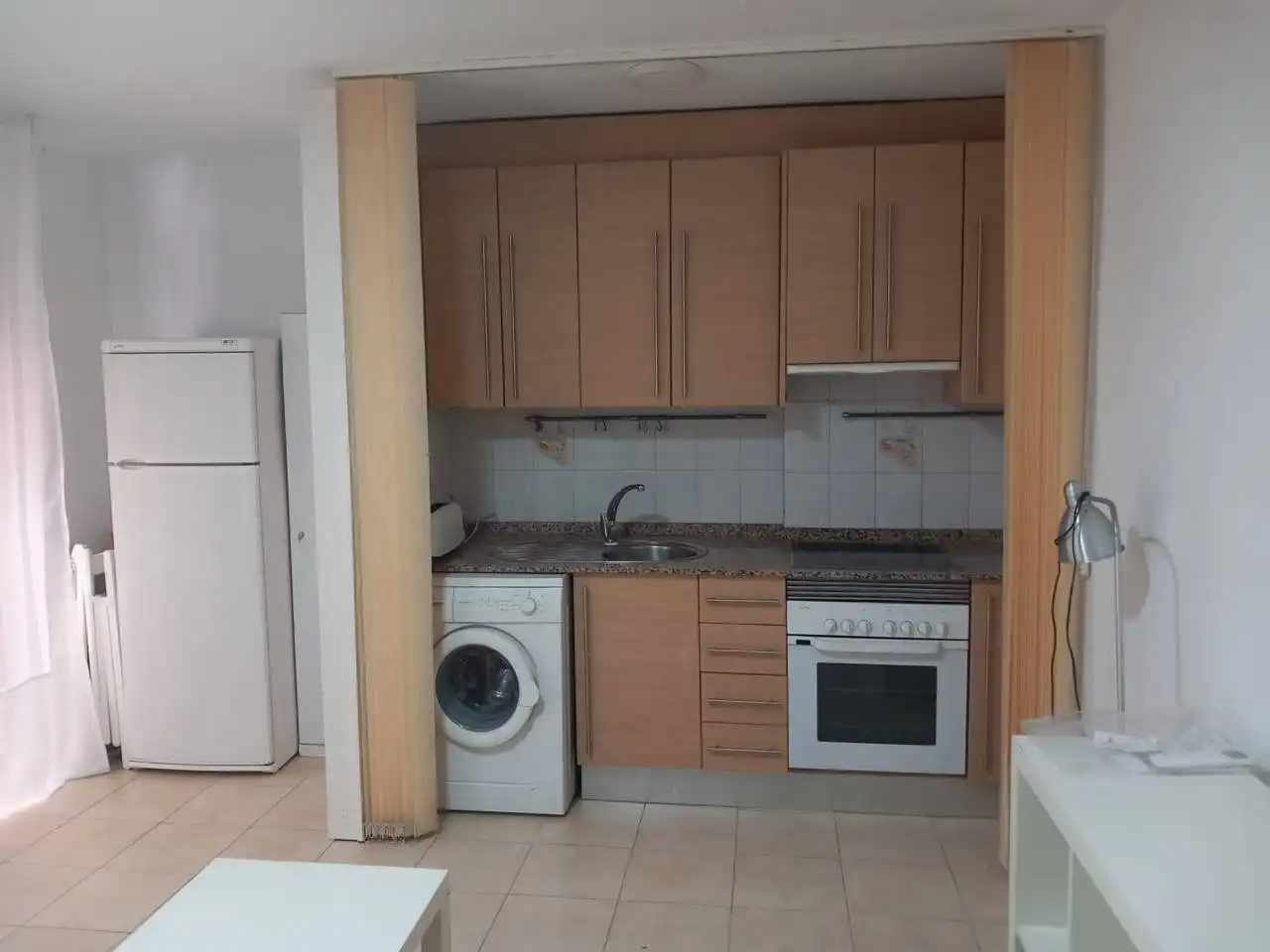 Cocina de Piso de alquiler en Murcia con Aire acondicionado y Amueblado