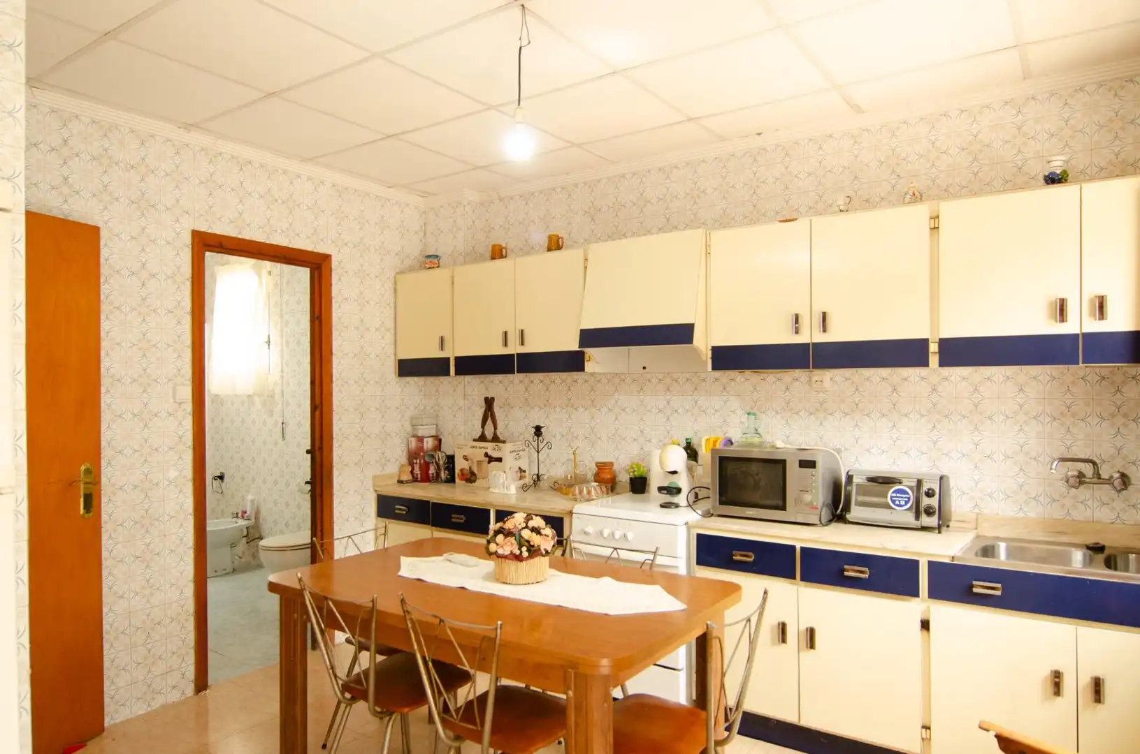 Cuina de Casa o xalet en venda en Murcia