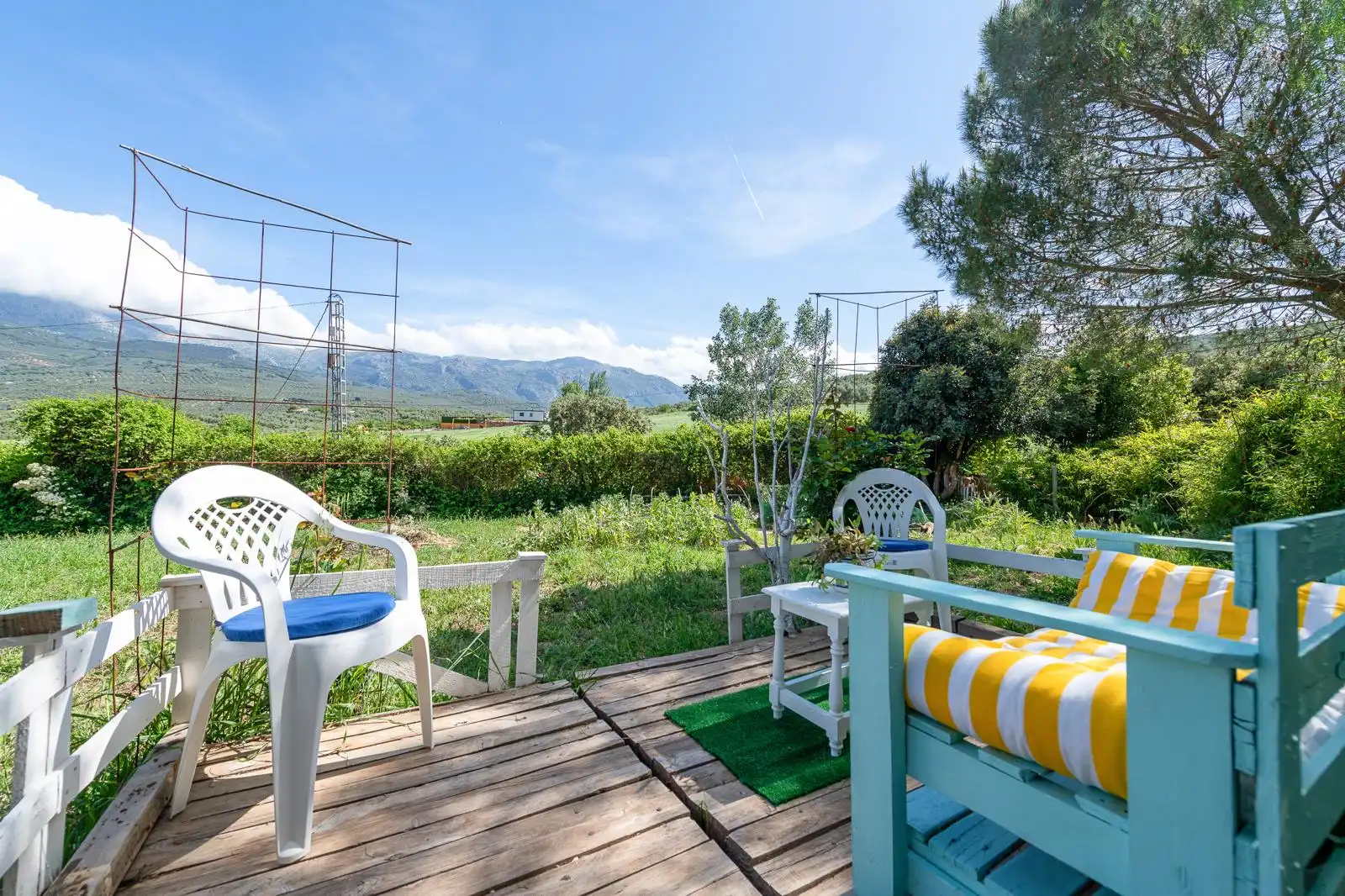 Terraza de Casa o chalet en venta en Villanueva del Trabuco con Aire acondicionado, Jardín privado y Terraza