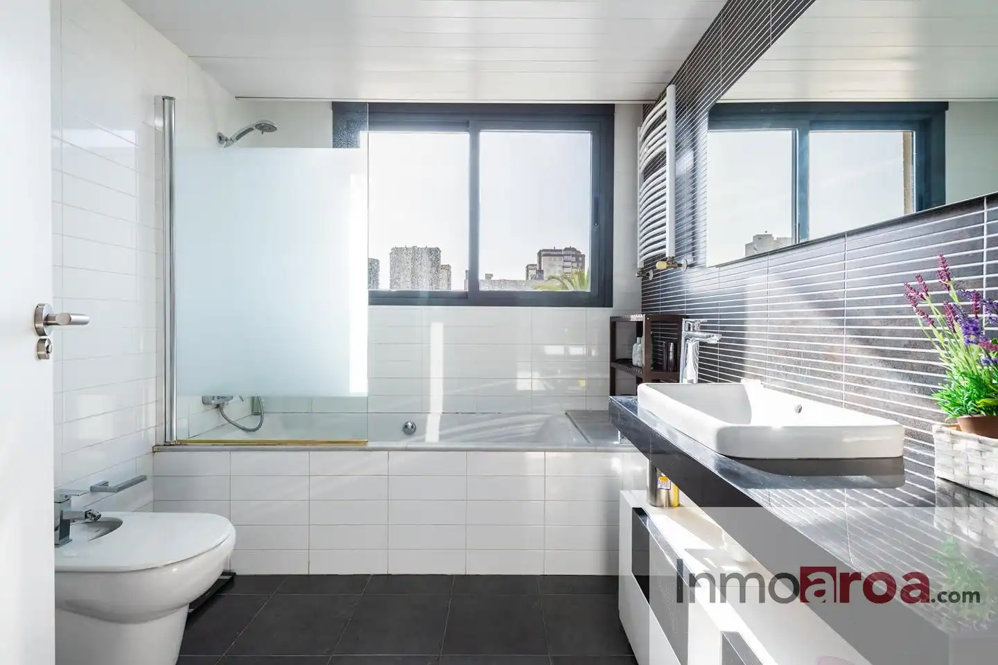 Bathroom of Houses for sale in La Pobla de Farnals  with Terrace, Furnished and Community pool