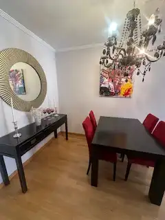 Esszimmer von Wohnungen zur Miete in León Capital  mit Heizung, Parkett und Terrasse
