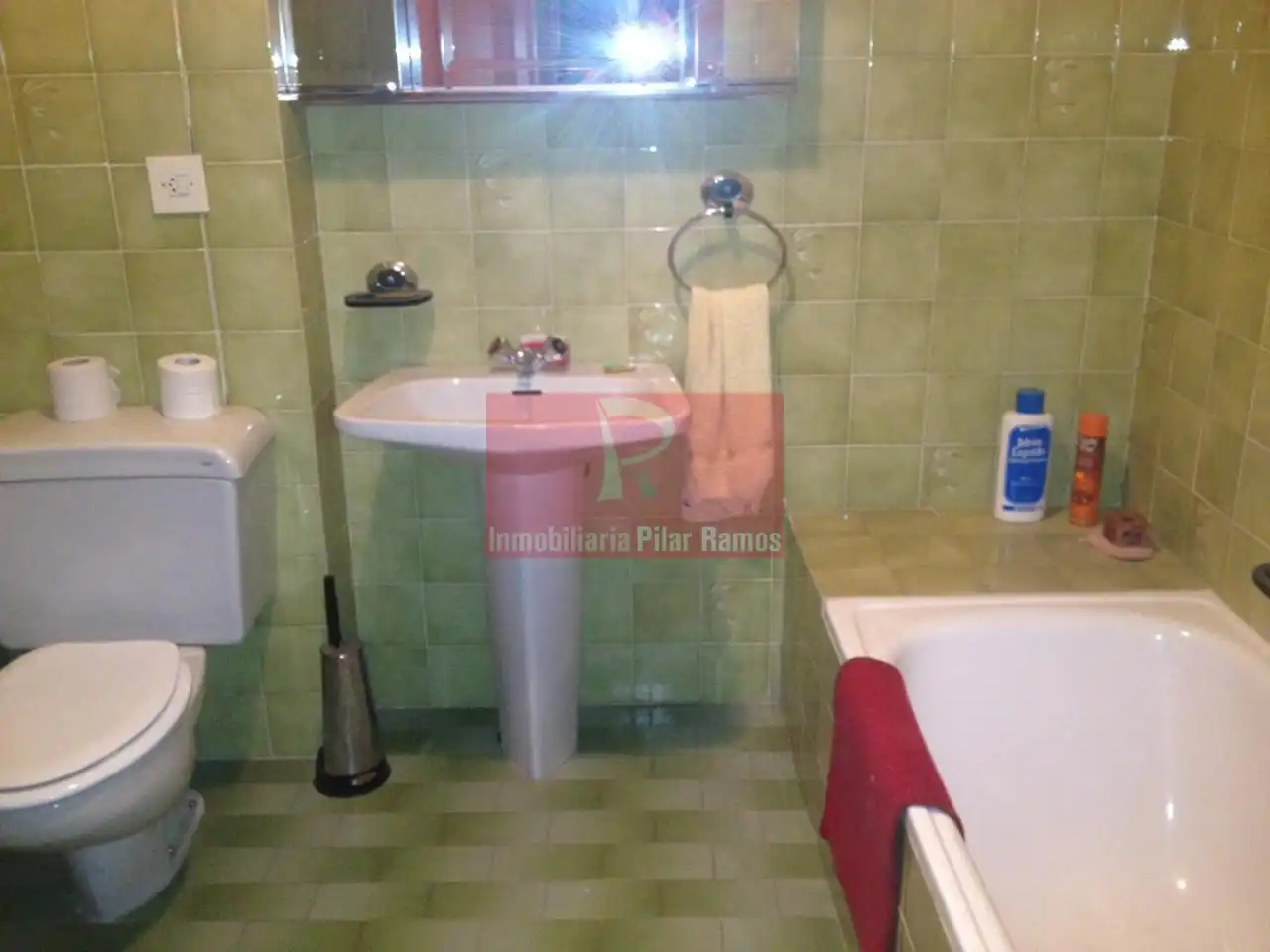 Baño de Apartamento en venta en Hospital de Órbigo con Calefacción y Parquet