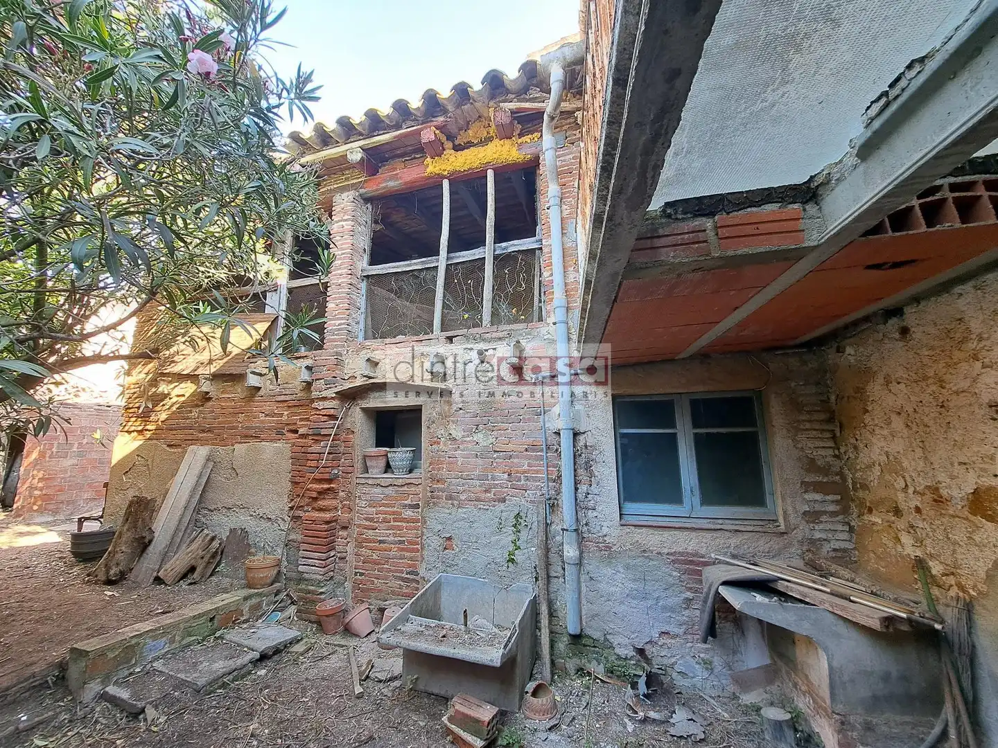 Vista exterior de Casa adosada en venda en Tordera