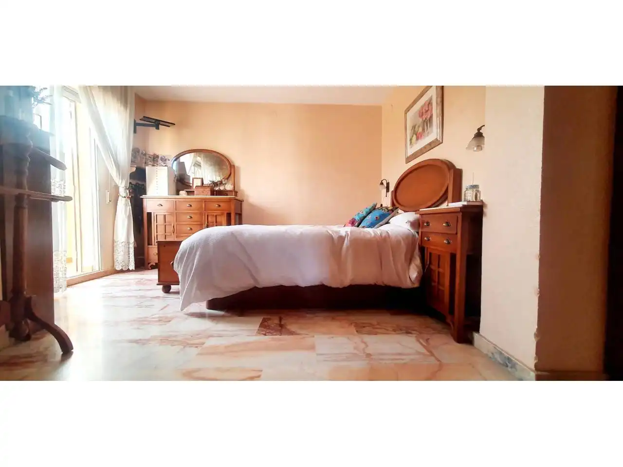 Bedroom of Detached homes for sale in Roquetas de Mar  with Air Conditioner, Heating and Private garden