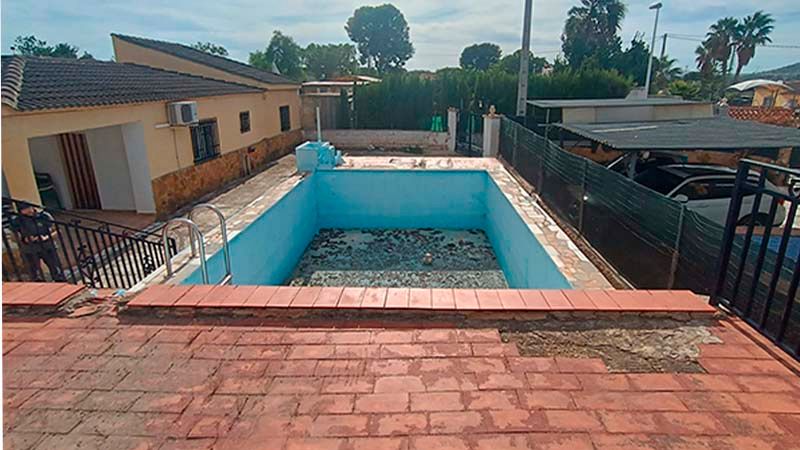 Piscina de Casa o chalet en venta en Manises con Jardín privado, Terraza y Trastero