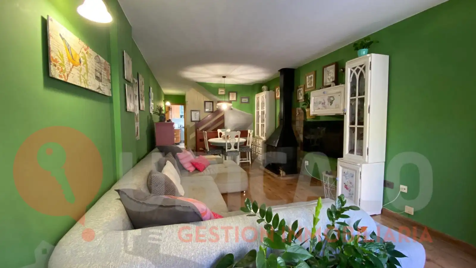 Sala de estar de Casa adosada en venta en La Laguna