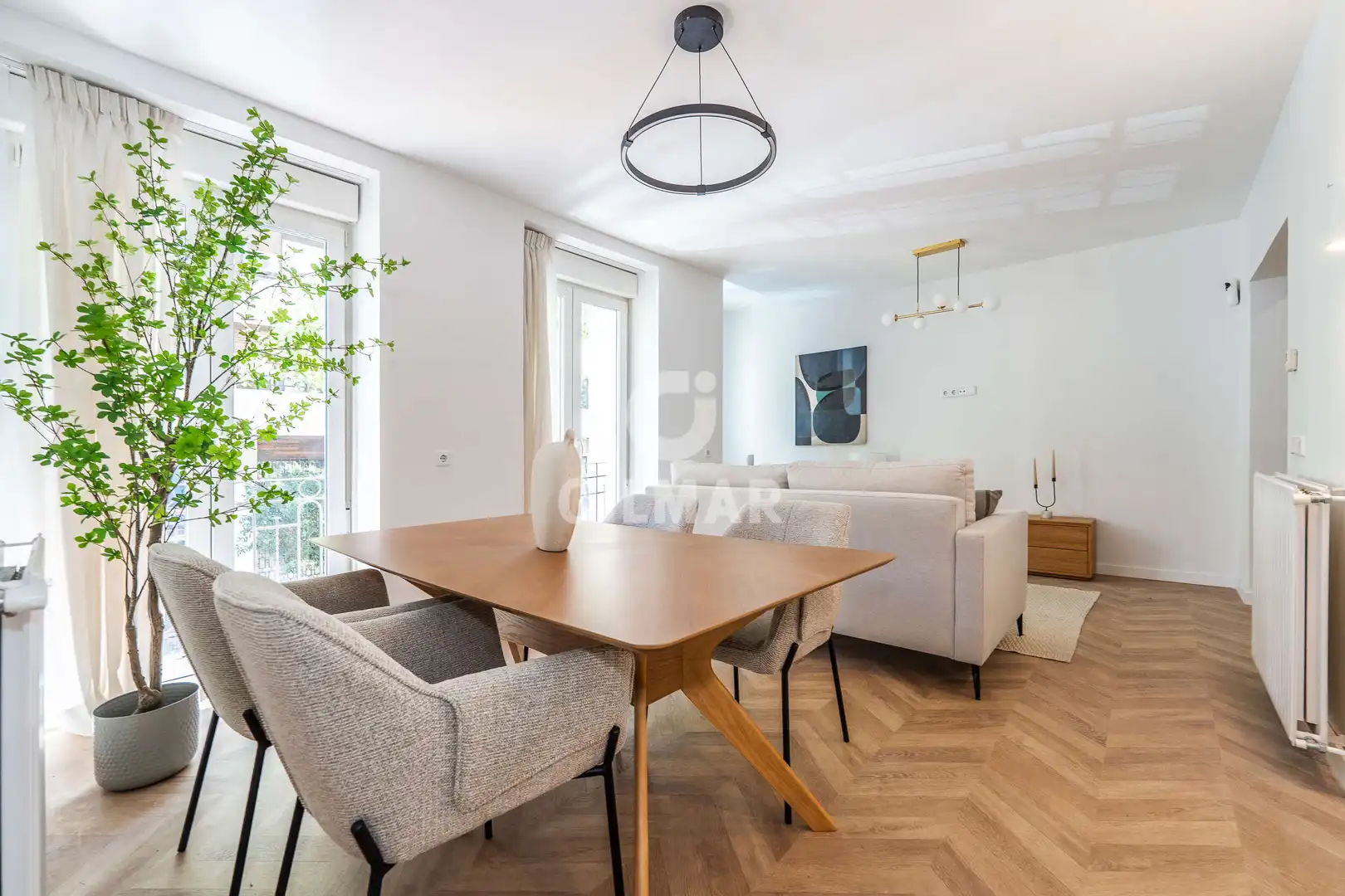 Living room of Flat for sale in Madrid  with Heating