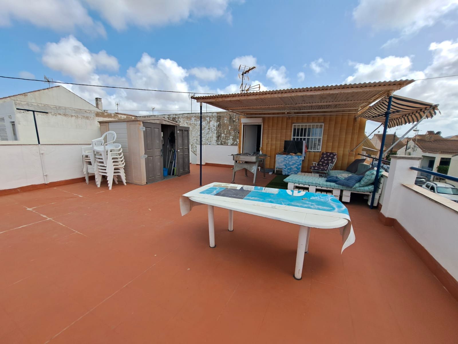 Terrace of Single-family semi-detached for sale in Cartagena  with Air Conditioner, Heating and Terrace