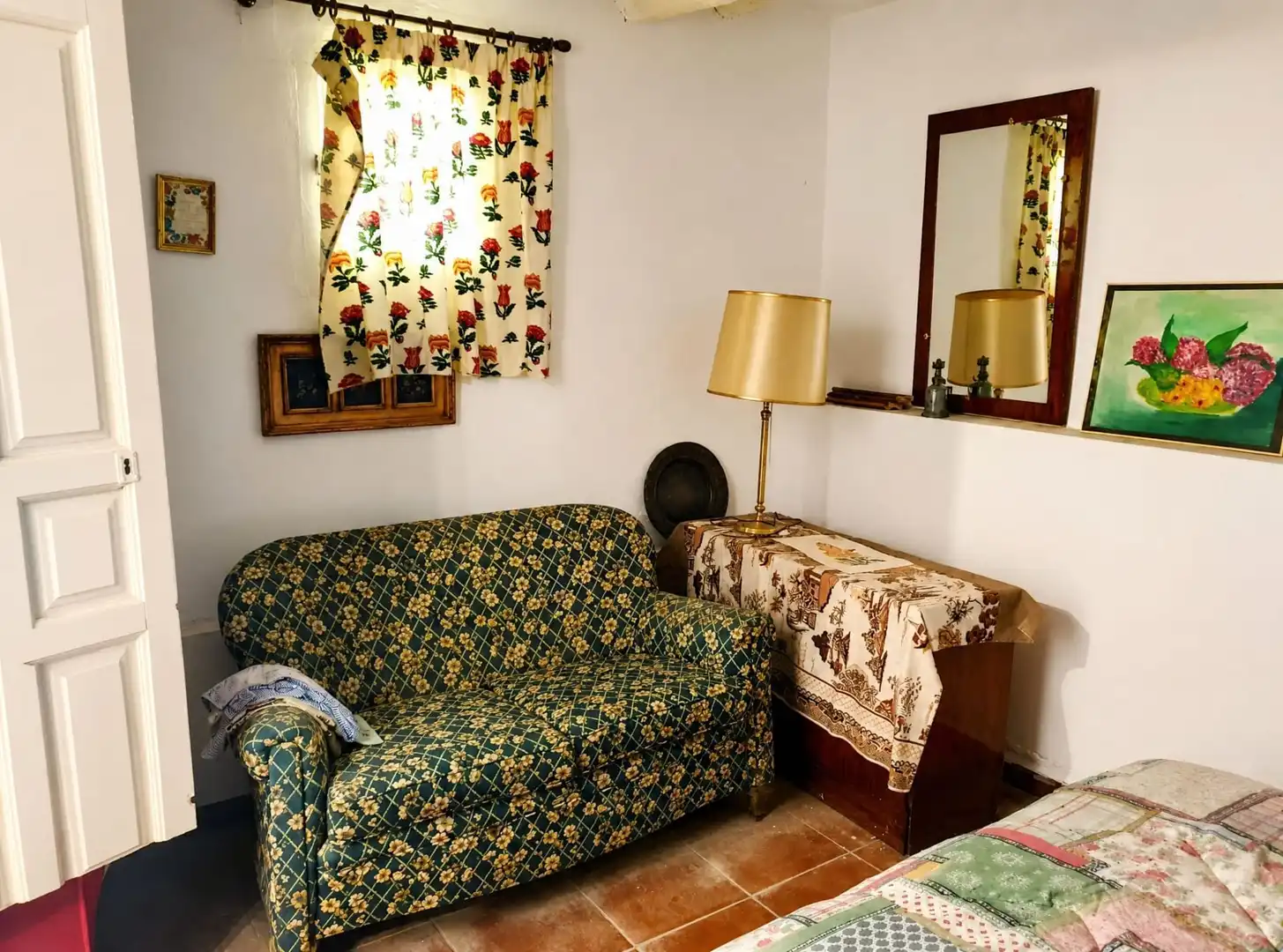 Sala d'estar de Finca rústica en venda en Alhama de Aragón amb Calefacció, Terrassa i Traster