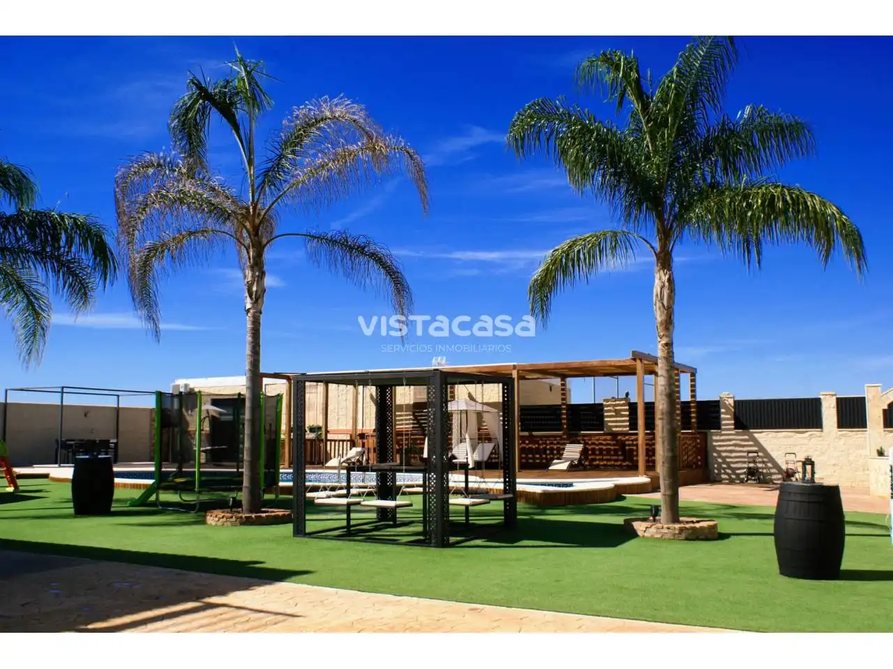 Terraza de Casa o chalet en venta en Carmona con Aire acondicionado, Calefacción y Jardín privado