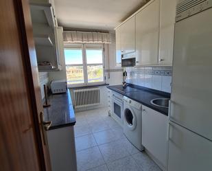 Kitchen of Flat for sale in Salamanca Capital  with Air Conditioner and Balcony