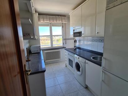 Kitchen of Flat for sale in Salamanca Capital  with Air Conditioner and Balcony