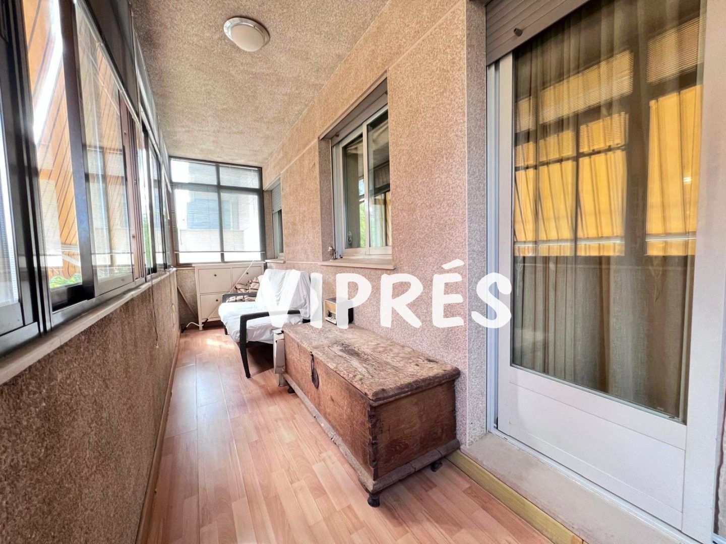 Balcony of Flat for sale in Cáceres Capital  with Air Conditioner and Heating